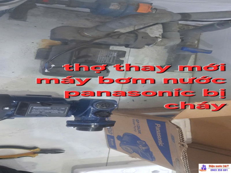 Sửa, thay cánh quạt máy bơm nước
