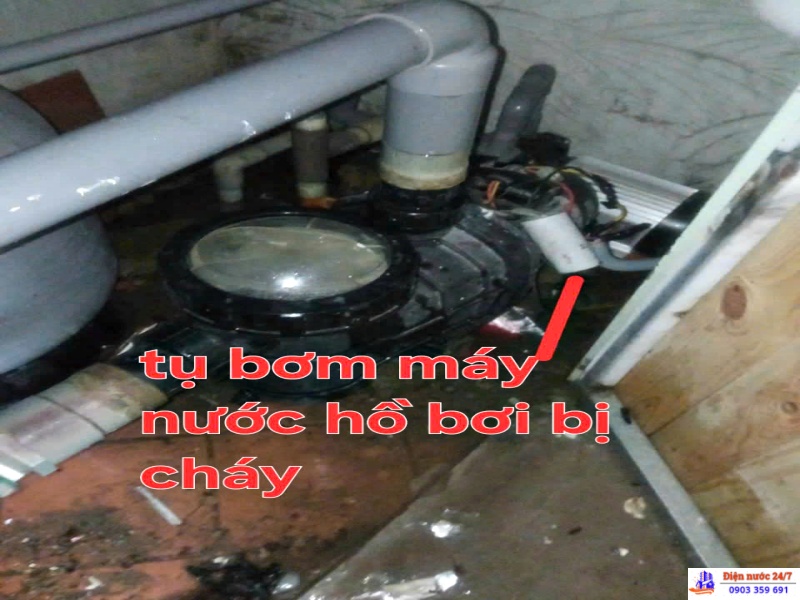 Thợ sửa, thay tụ máy bơm nước tại nhà giá rẻ