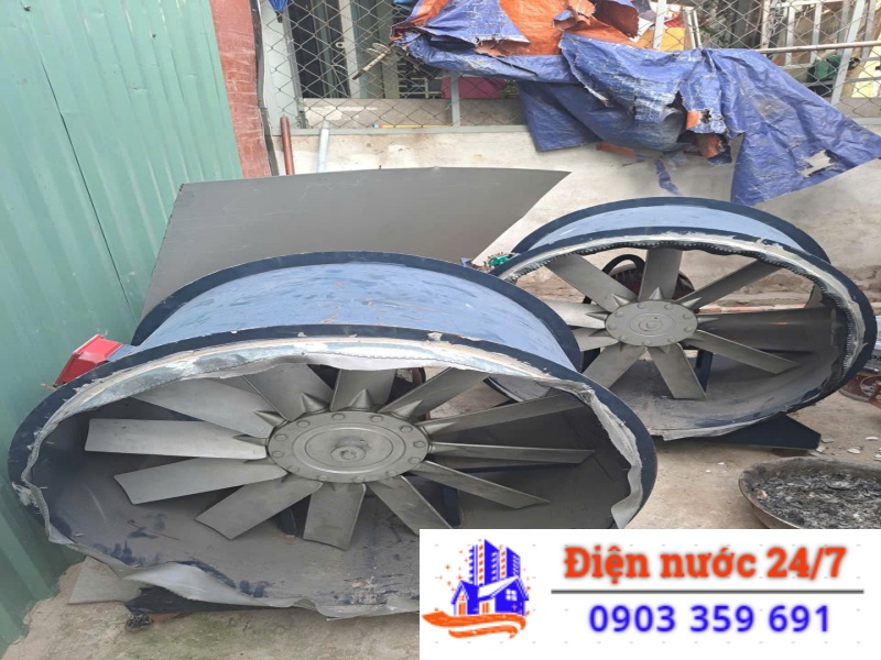 Mua bán, thu mua, thanh lý motor quạt hút, quạt hút công nghiệp các loại