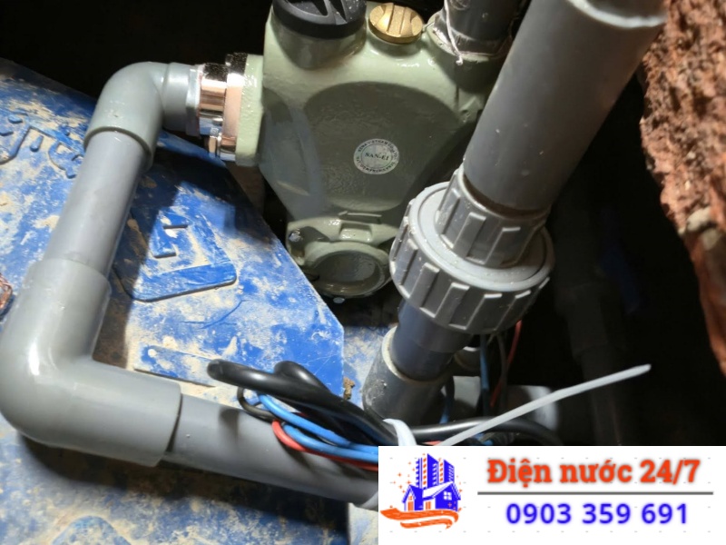 dịch vụ sửa máy bơm nước tại quận Tân Bình Mr Nhựt 