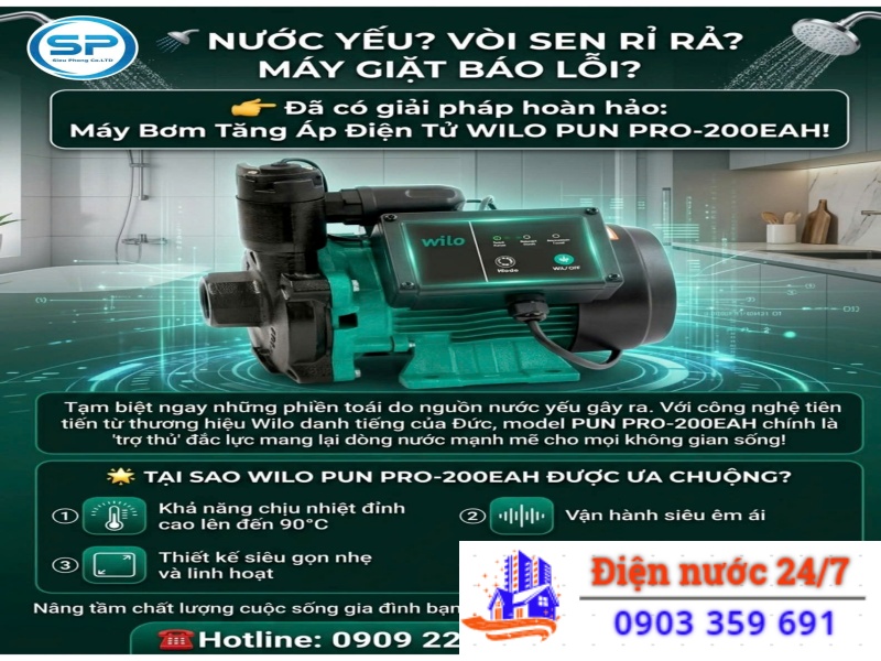 Chuyên Mua Bán, Lắp Đặt, Sửa Chữa Tất Cả Các loại Máy bơm nước tăng áp gia đình