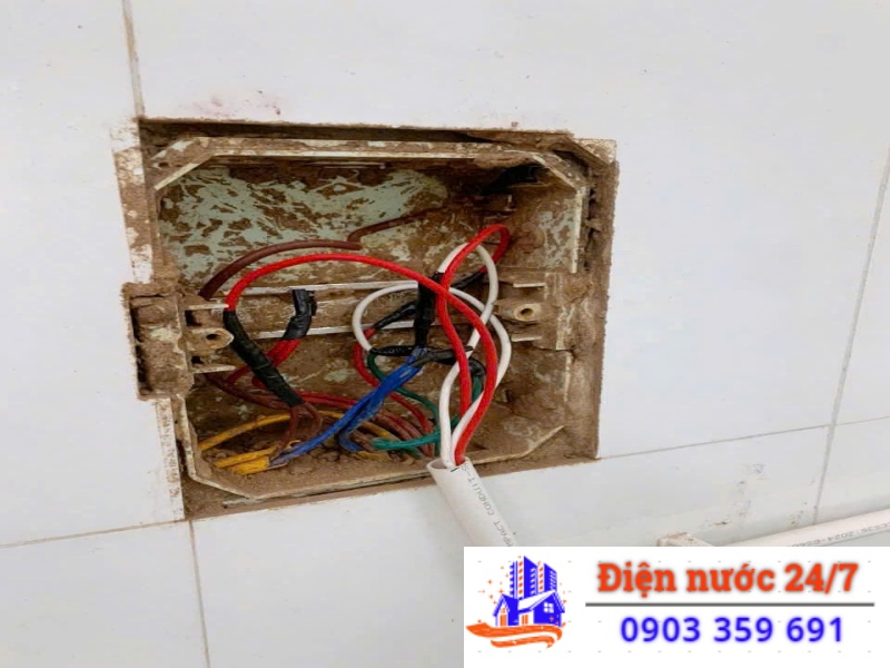 dò tìm và sửa chữa chính xác vị trí điện rò rỉ âm tường