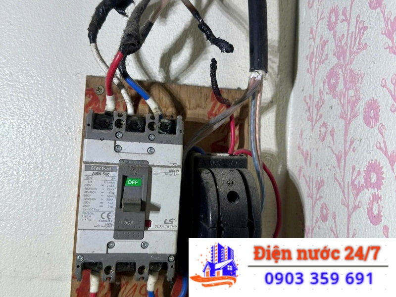 Gọi thợ sửa điện tại quận 1 24H 