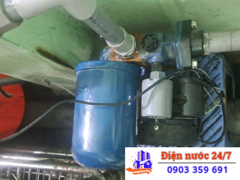 Đơn vị sửa máy bơm nước tăng áp hư van một chiều hiệu qu