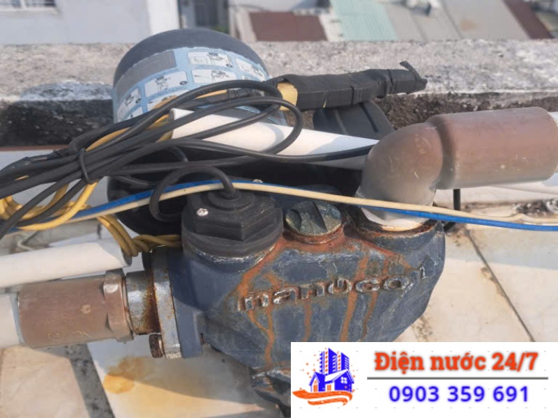 Dịch vụ sửa máy bơm nước bị cháy 