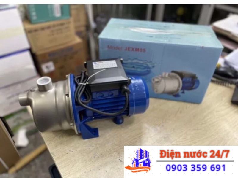 mua mới & lắp đặt máy bơm nước gia đình