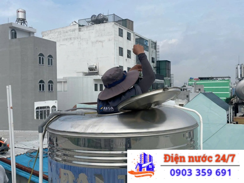 Thay mới nắp đậy bồn nước inox, giá bao nhiêu tiền?