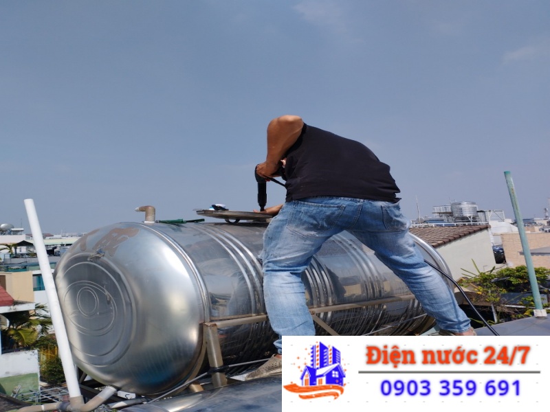 Nhận Sửa/ Hàn/ Vệ Sinh Bồn Nước Tại Nhà – GIÁ RẺ & UY TÍN: