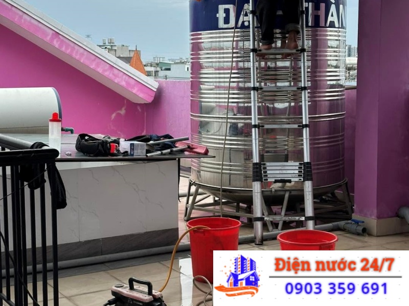 Gọi thợ sửa nước tại nhà Tp. HCM đến đúng hẹ