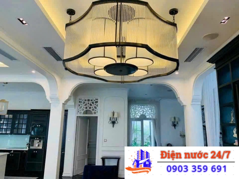 dịch vụ lắp đặt bóng đèn gia đình trọn gói 