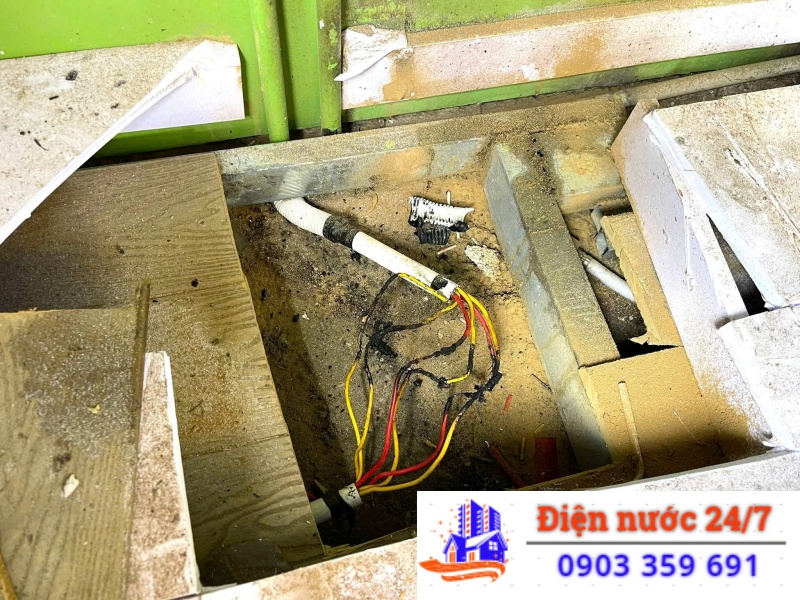 khắc phục sự cố đường điện bị chập âm tường hiệu quả