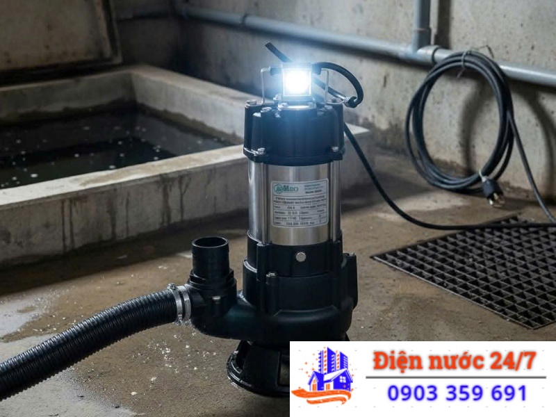 Dịch vụ sửa máy bơm chìm bị rò rỉ nước tại quận Bình Thạnh,