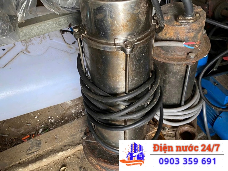  Dịch vụ sửa máy bơm chìm bị nổ tụ tại quận Gò Vấp