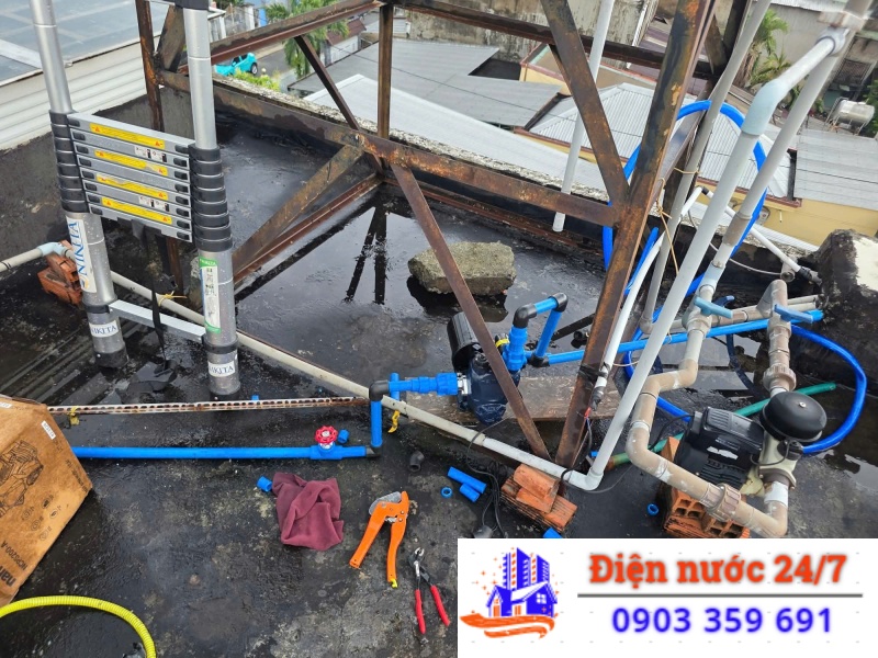  dịch vụ sửa máy bơm nước tại phường Bình Phú 24H 