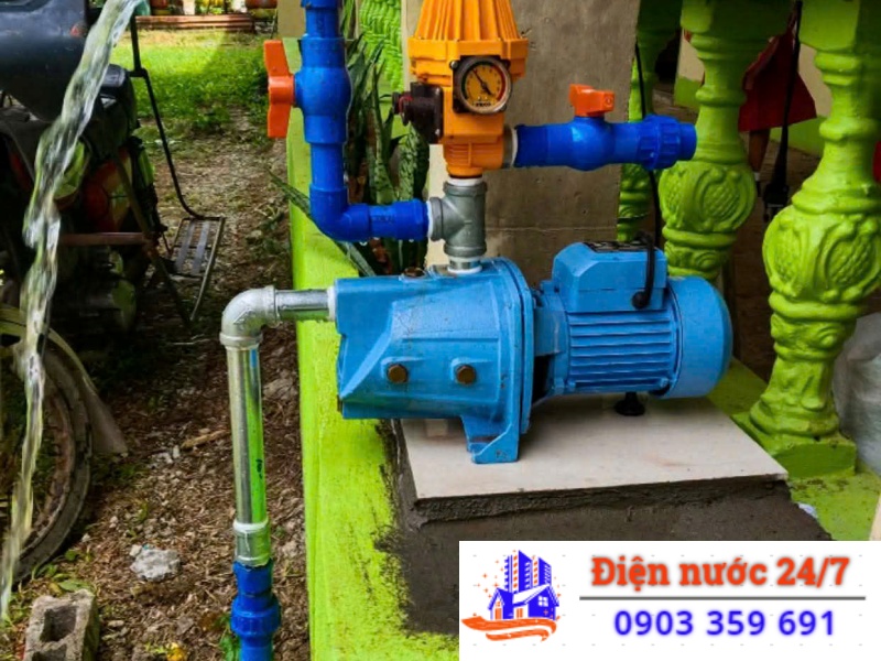 Gọi thợ sửa máy bơm nước giếng khoan tại nhà 24H