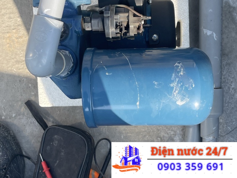 Sửa máy bơm không lên nước, lên nước yếu