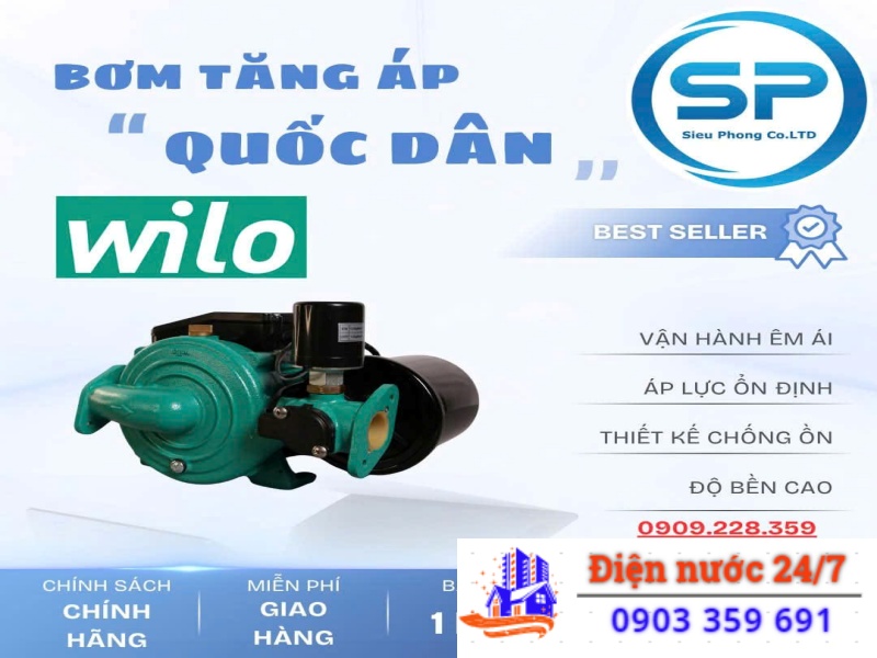 mua & lắp đặt mới máy bơm nước tăng áp