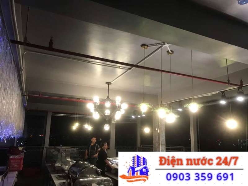 đơn vị chuyên lắp đặt bóng đèn tại Mr Nhựt 