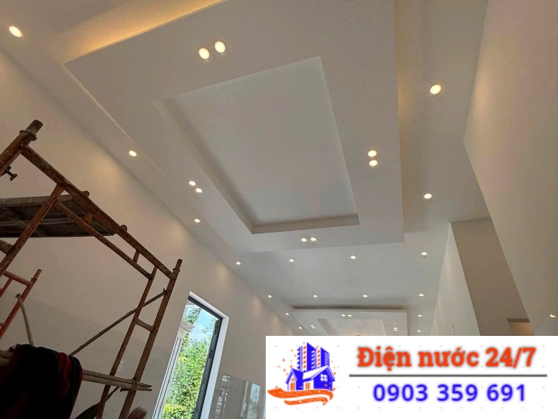 thuê dịch vụ lắp đặt điện salon tóc