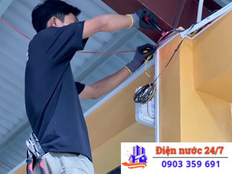 lắp đặt, đi lại đường điện tại Thuận An chuyên nghiệp