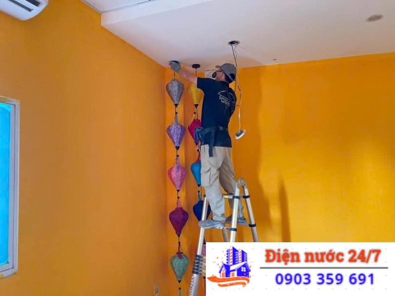 Dịch vụ lắp đặt bóng đèn tại quận 7 chuyên nghiệp
