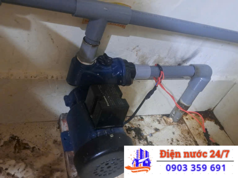 mua mới & lắp đặt máy bơm nước Panasonic 