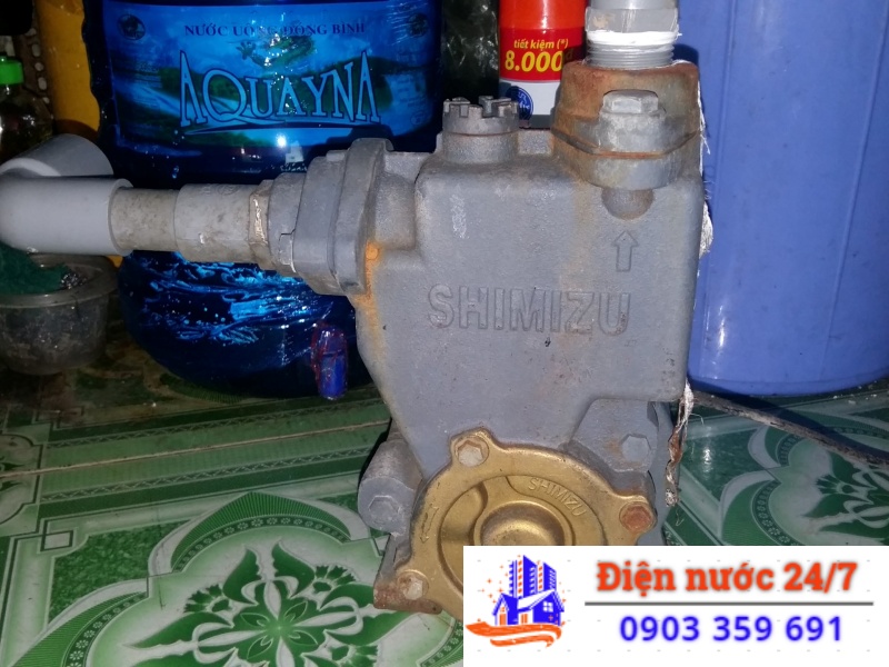 Thợ sửa máy bơm tại nhà 24H
