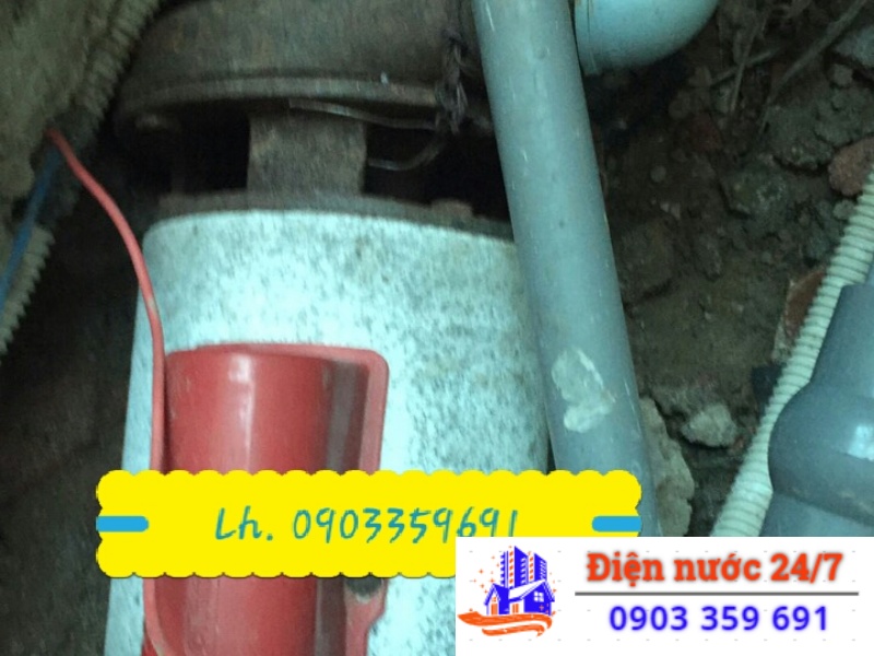 Sửa máy bơm nước giếng khoan không lên nước, hụt nước.