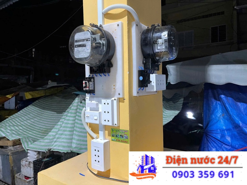 lắp đặt ổ cắm điện kỹ càng và đúng kỹ thuật.