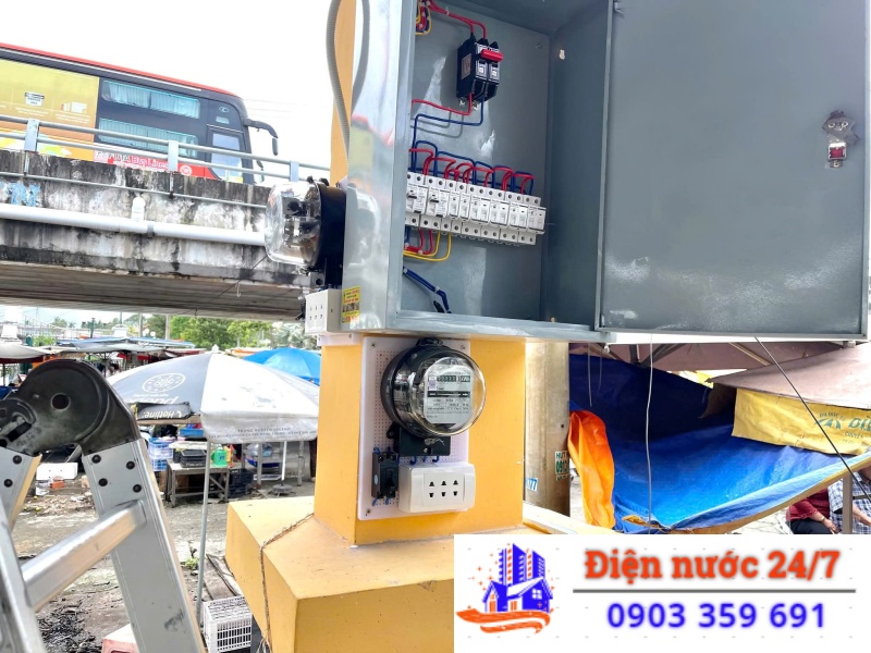 lắp đặt ổ cắm điện kỹ càng