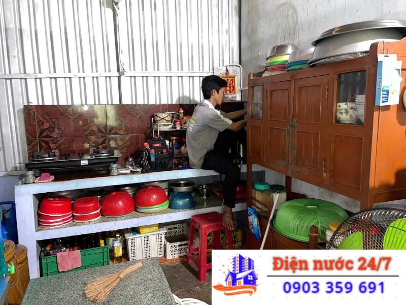  dịch vụ sửa điện nước tại phường Tân Thới Hiệp 24H