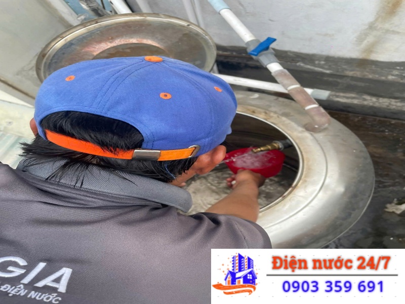 dịch vụ sửa & vệ sinh bồn nước tại quận 11 