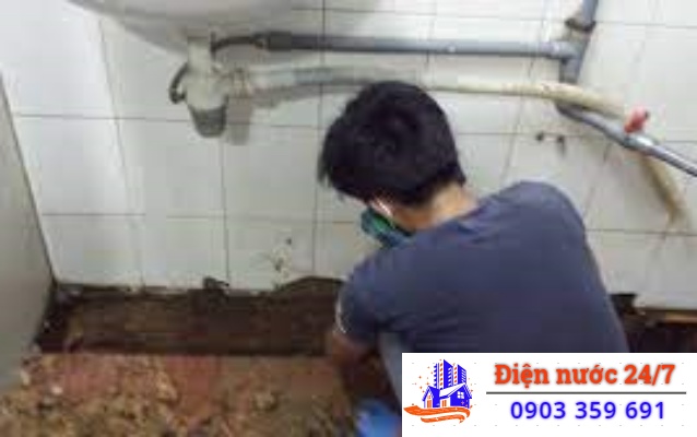 Sửa ống nước rò rỉ tại Bình Chánh GIÁ RẺ