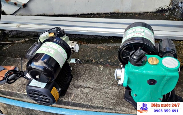 Lắp đặt  máy bơm nước tại nhà Tp.HCM