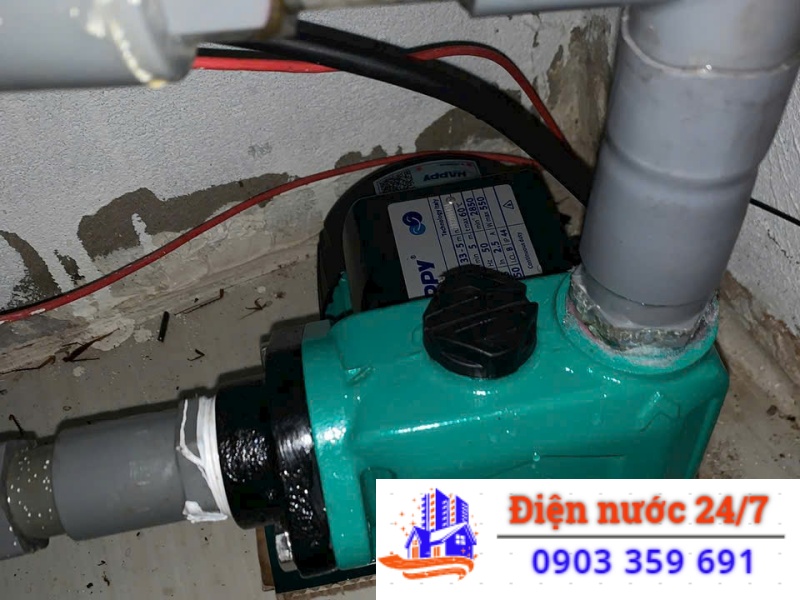 Sửa máy bơm nước gia đình quận 12