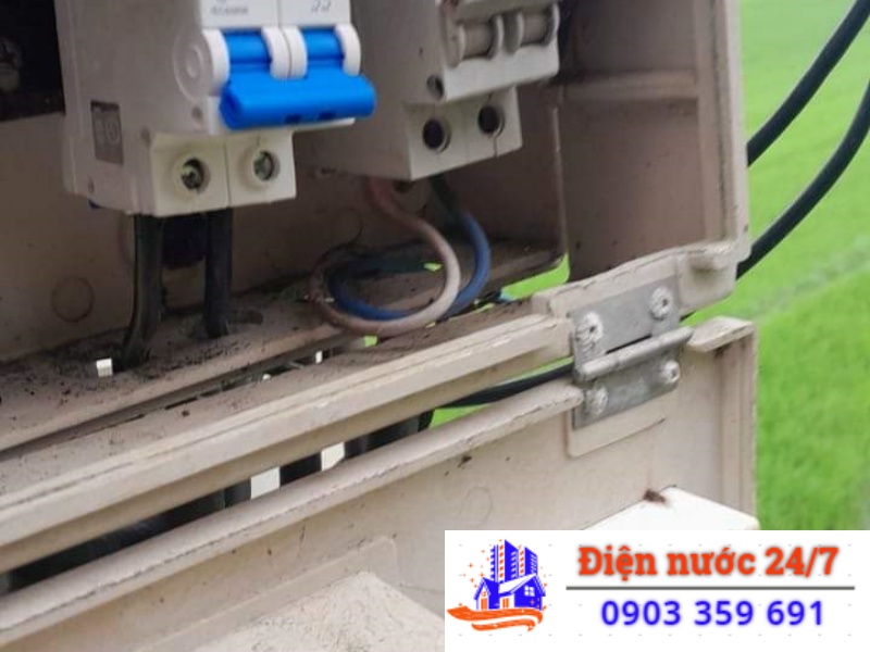 Sửa cb điện bị chập, nhảy liên tục