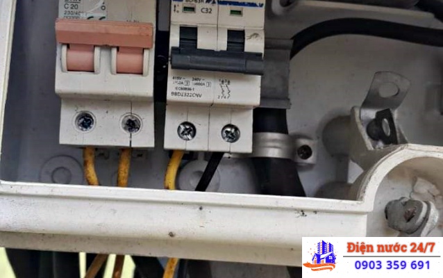 Sửa cầu dao điện tại quận 11 bị hỏng