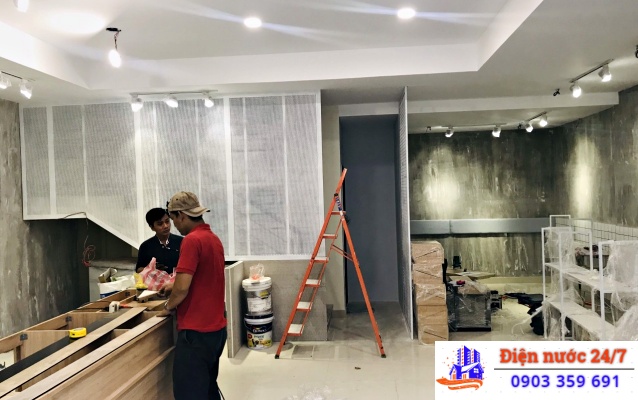 Thợ sửa điện nước tại quận 6 24/24H