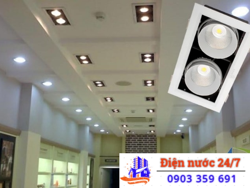  lắp hệ thống đèn điện kỹ càng & chuyên nghiệp, tỉ mỉ 
