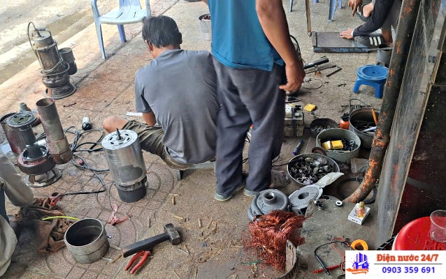 Lý do bạn nên chọn dịch vụ sửa máy bơm nước 24H