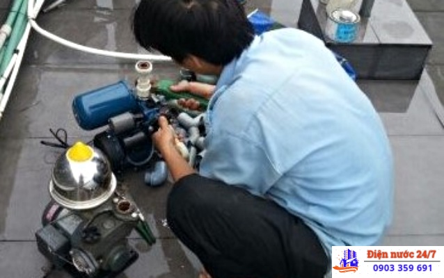 Sửa máy bơm nước tại Tp.HCM 24/7