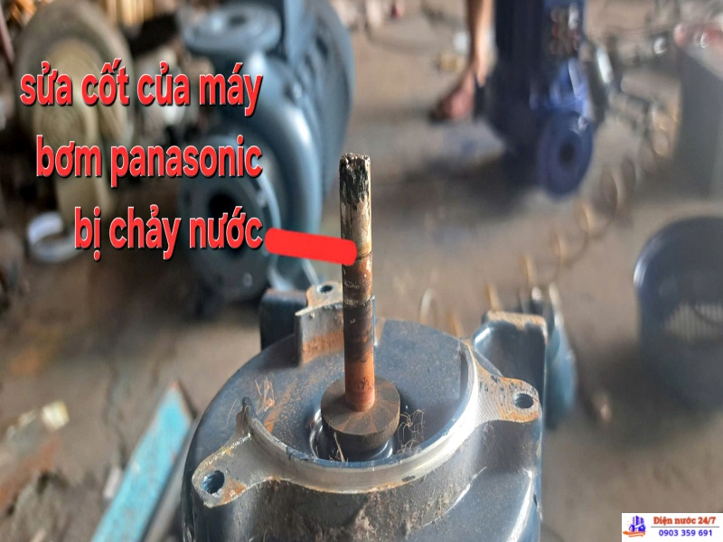 Thợ sửa, thay cốt máy bơm nước tại nhà