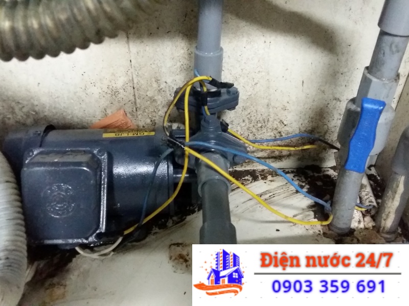 Sửa máy bơm nước gia đình,