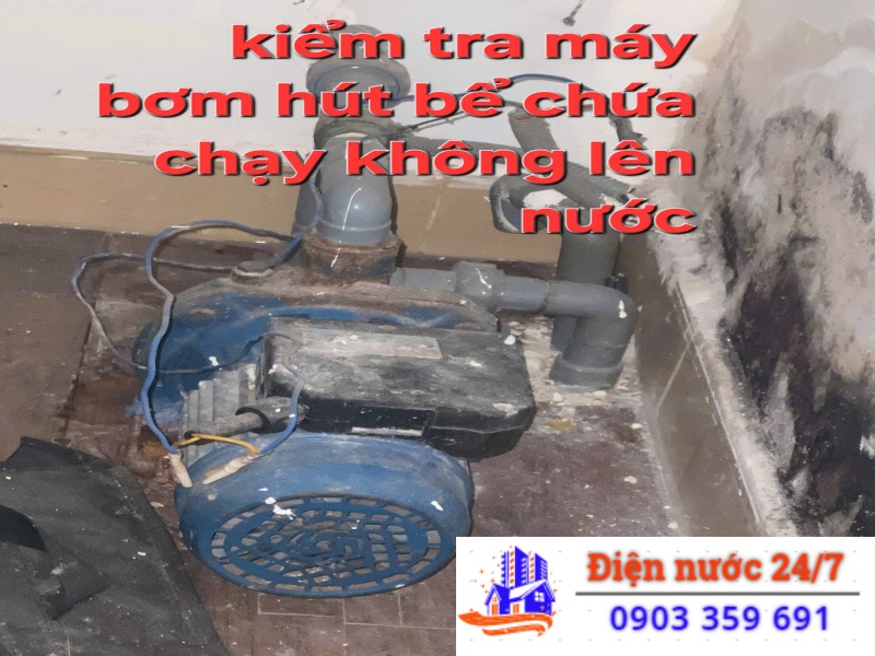 Dịch vụ sửa máy bơm nước 24/24H có mặt nhan