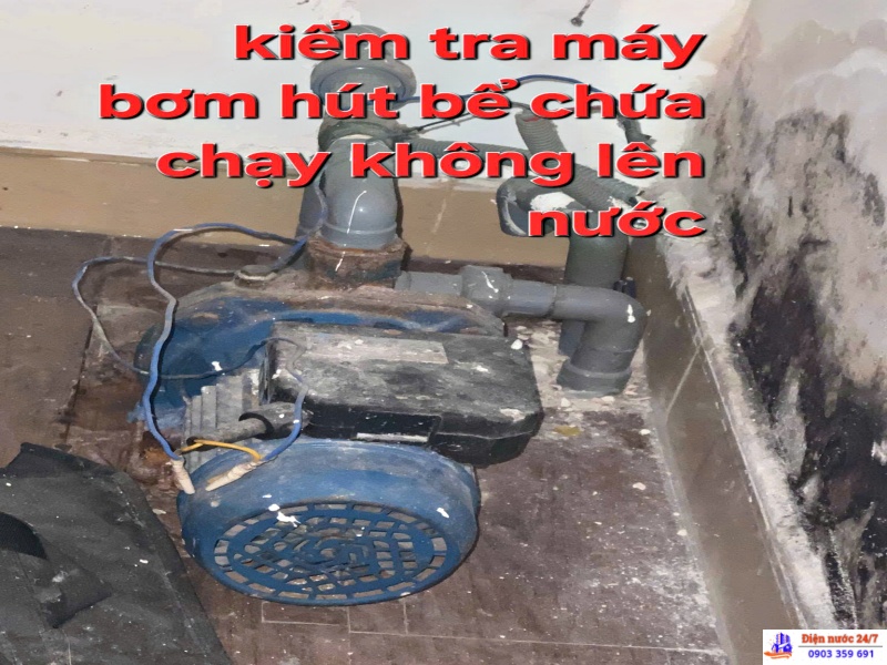 Một số cảnh báo khi máy bơm nước gặp sự cố