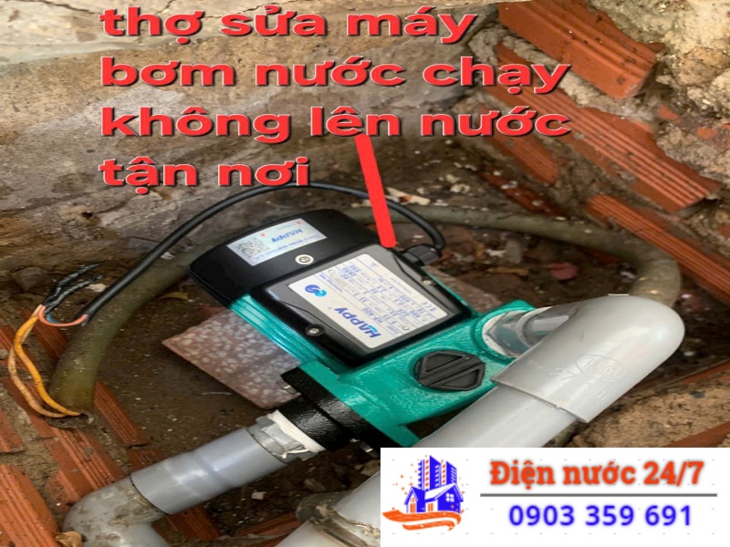  Gọi dịch vụ sửa máy bơm nước tại quận 12 đêm khuya