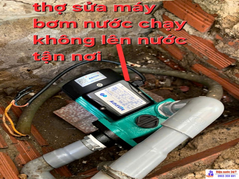 Sửa máy bơm nước tại nhà giá rẻ, uy tín 24/7