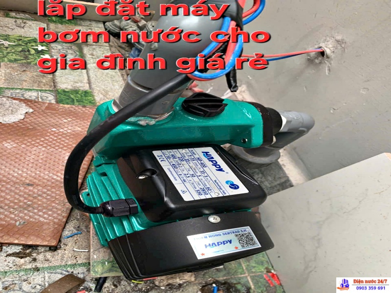 Lắp đặt máy bơm nước tại quận 9