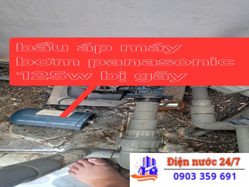 Gọi thợ sửa máy bơm nước tăng áp tại quận 1 