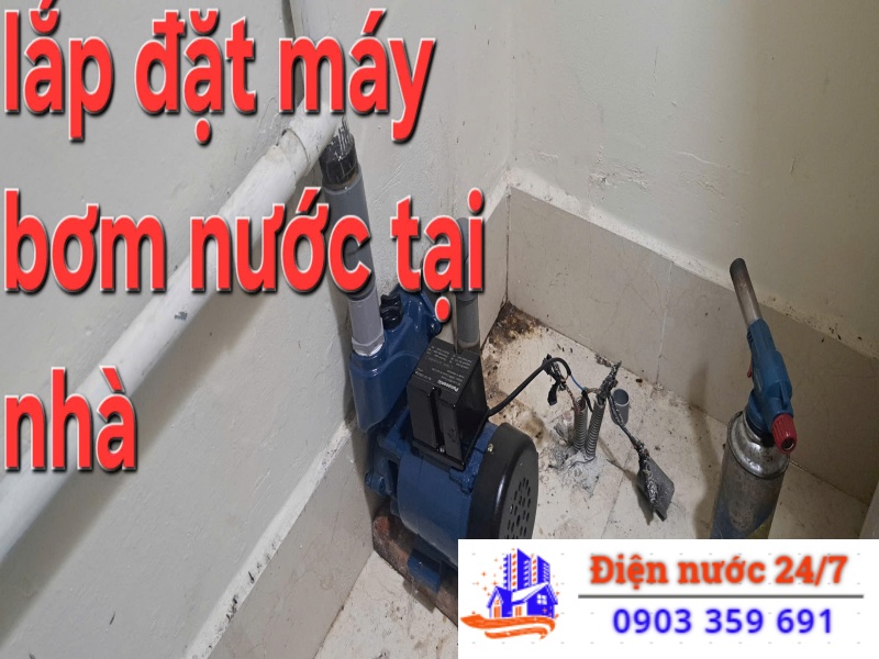 mua & lắp đặt máy bơm nước tại Mr Nhựt uy tín,